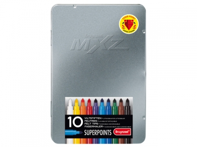 MXZ Super Points Tin 10 Felt Tips 3002M10